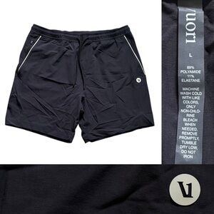 Vuori Crosscourt Tennis Shorts 7” Men’s Size Large In Black